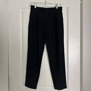 All Saints Black Pull On Trousers